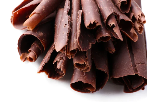 おいしいチョコレート カール — ストック写真