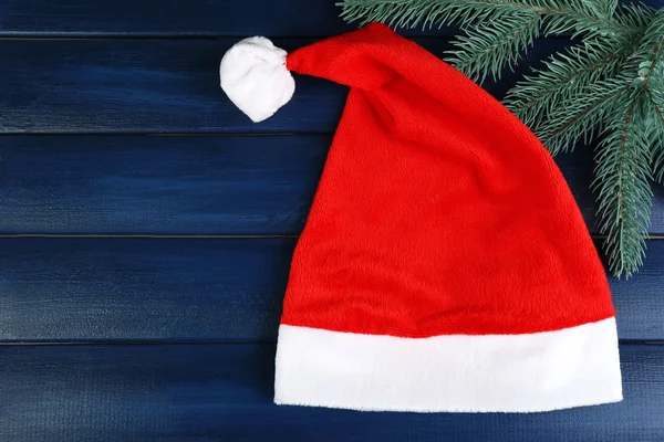 Weihnachtsmann mit Tannenzweig — Stockfoto