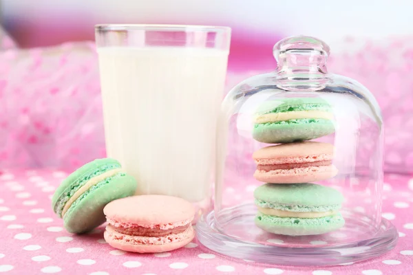 Mjuka färgglada macaroons — Stockfoto