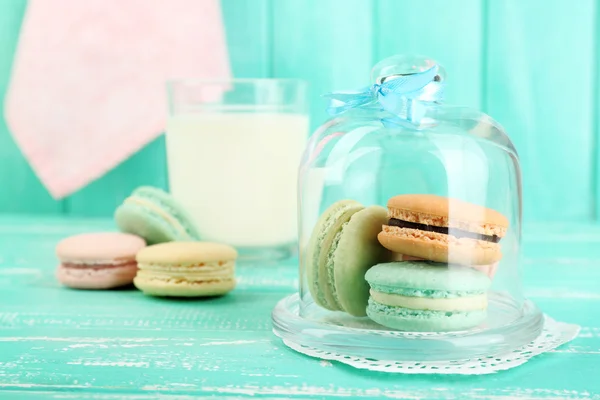 Gentle colorful macaroons — Stock Photo, Image