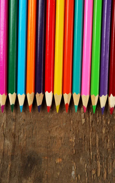 Colorful pencils background — Stock Photo, Image