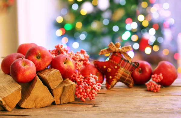 Manzanas navideñas —  Fotos de Stock