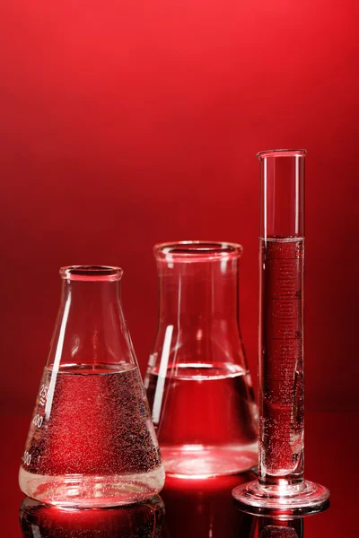 Test tubes with liquid — Stock Photo, Image