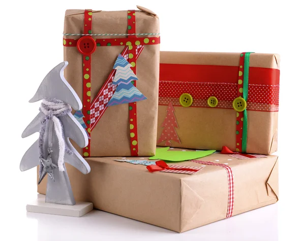 Hand-made Christmas gifts — Stock Photo, Image