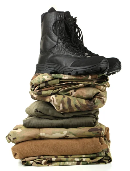 Bojová uniforma armáda — Stock fotografie