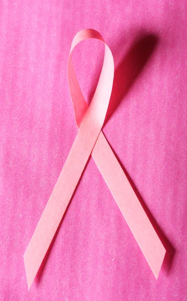 Ruban de cancer du sein — Photo