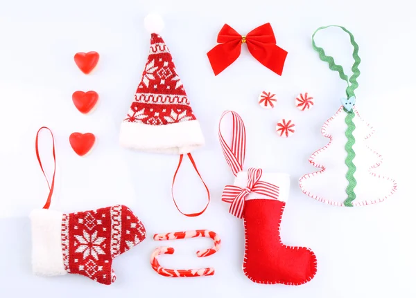 Collection of Christmas objects — Stock Photo, Image