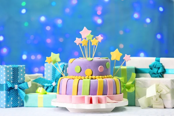 Вкусный торт — стоковое фото