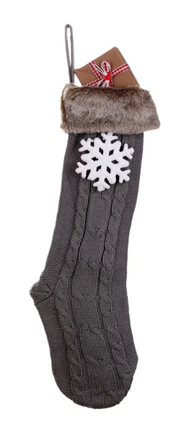 Christmas holiday sock — Stock Photo, Image