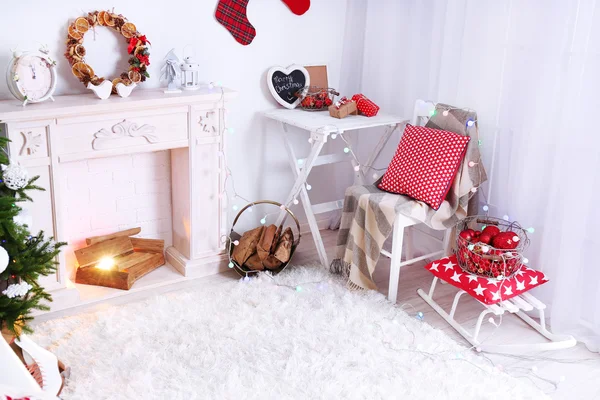 Interior hermoso de Navidad —  Fotos de Stock
