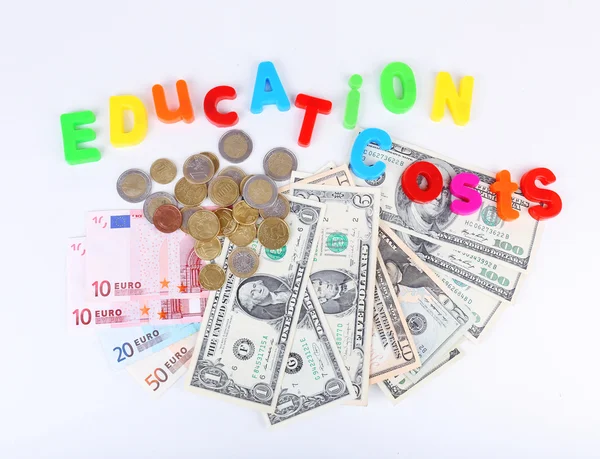 Bildungskostenkonzept — Stockfoto