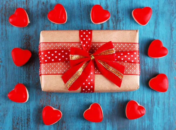 Cute gift for valentines day — Stock Photo, Image