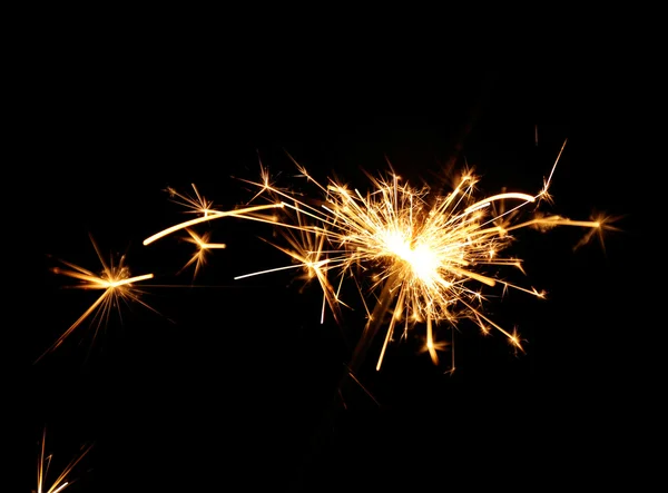 Beautiful shiny sparkler — Stock Photo, Image