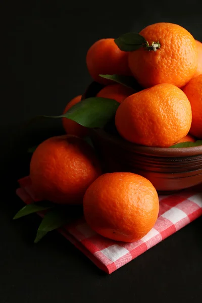 Świeże mandarynki dojrzałe — Zdjęcie stockowe
