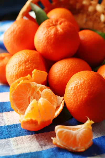 Mandarinas frescas maduras — Fotografia de Stock