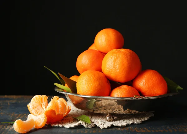 Frische reife Mandarinen — Stockfoto