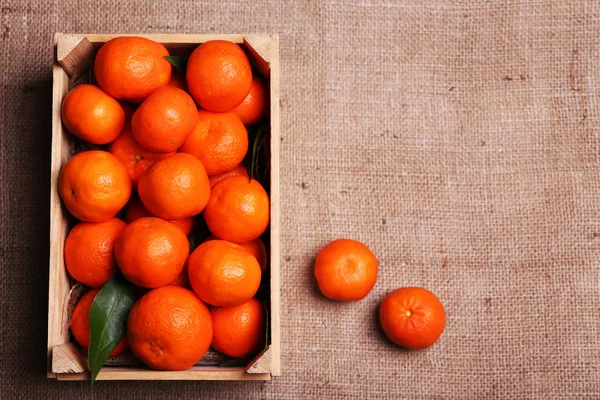 Mandarinas frescas maduras — Fotografia de Stock