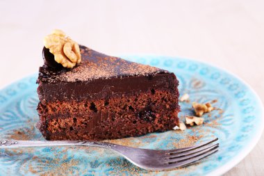 lezzetli çikolatalı kek