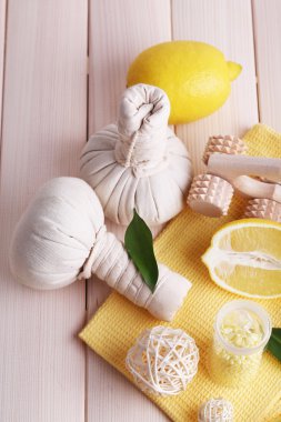 Spa ahşap plakalar arka plan