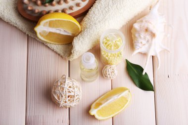 Spa ahşap plakalar arka plan