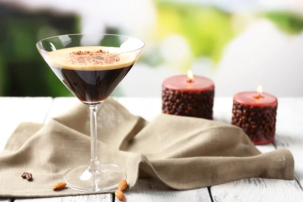 Espresso-Cocktail auf dem Tisch — Stockfoto