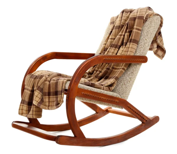 Modern sallanan sandalye — Stok fotoğraf
