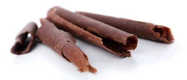 Lekkere chocolade krullen — Stockfoto
