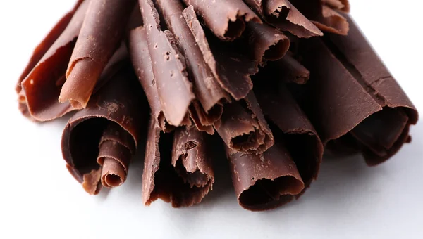 Lekkere chocolade krullen — Stockfoto