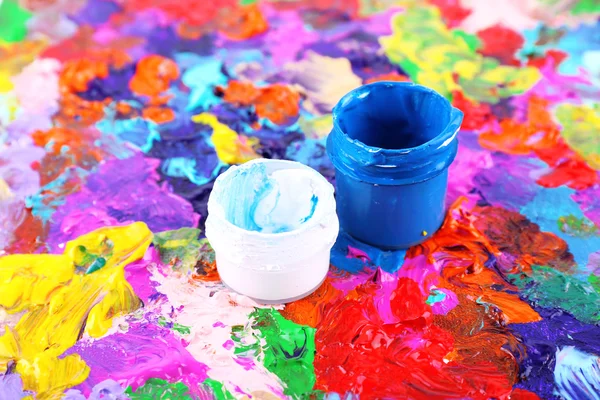 Colorful painted background — Stock Photo, Image