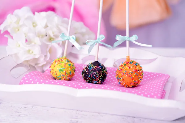 Süße Cake Pops — Stockfoto