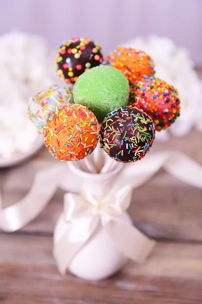 Sweet cake pops — Stock Photo, Image