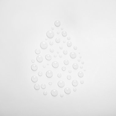 Yakın çekim resim su damlaları