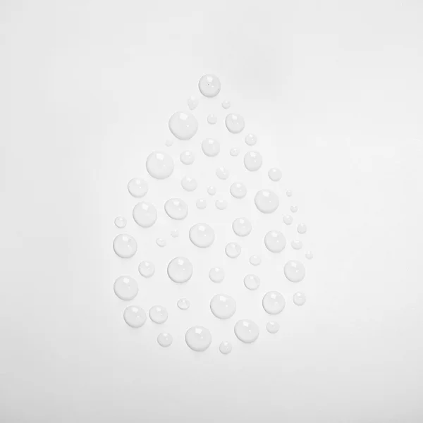Imagen de gotas de agua de cerca —  Fotos de Stock