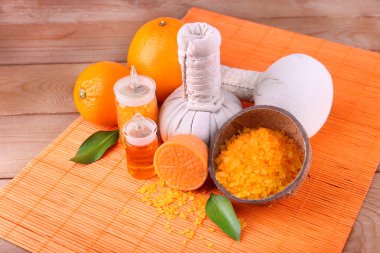 Spa natürmort sıkıştır topları ile