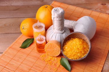 Spa natürmort sıkıştır topları ile