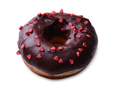 Beyaz izole sır ile lezzetli çörek