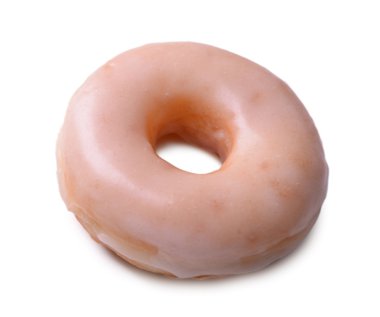 Beyaz izole sır ile lezzetli çörek