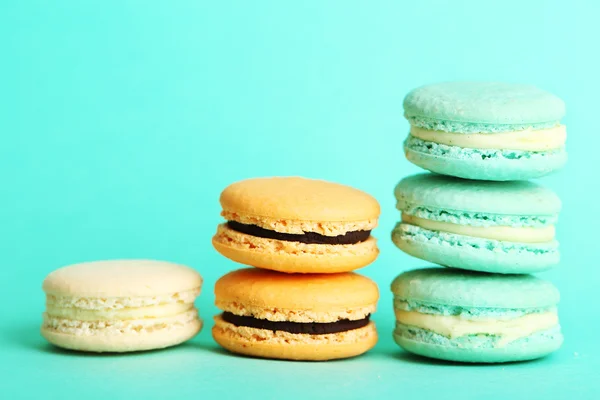 Macaroons coloridos suaves — Fotografia de Stock