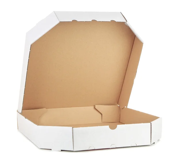 Kartong pizza box — Stockfoto
