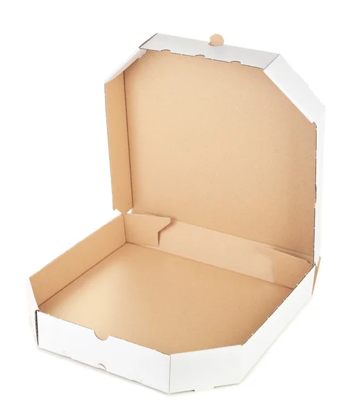 Caja de pizza de cartón — Foto de Stock