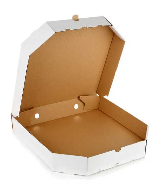 Caja de pizza de cartón — Foto de Stock
