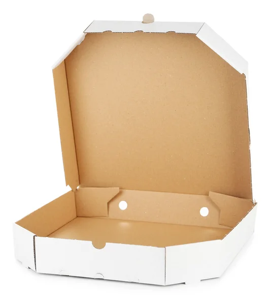 Pudełko kartonowe pizzy — Zdjęcie stockowe