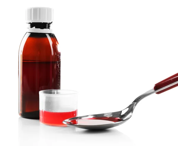 Medical Cough syrup — Stock Photo, Image