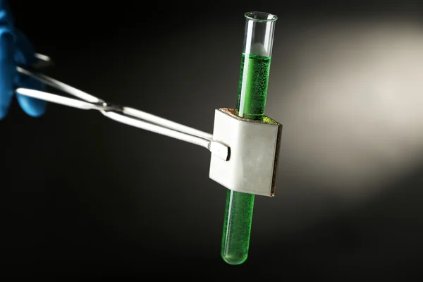 실험실 유리 테스트 튜브 — 스톡 사진