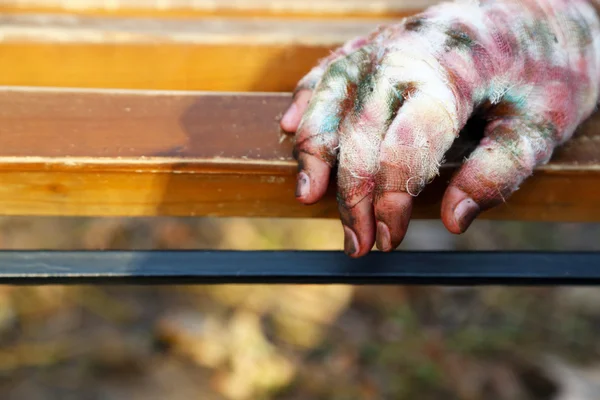 Korkunç Mumya eli — Stok fotoğraf