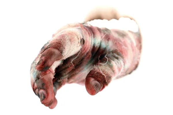 Hand der Mumie im Verband — Stockfoto