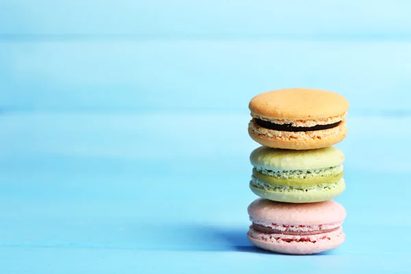 Macarons colorés doux — Photo