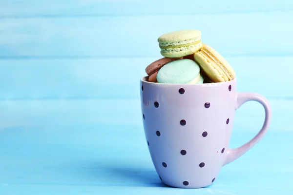 Gentle colorful macaroons — Stock Photo, Image