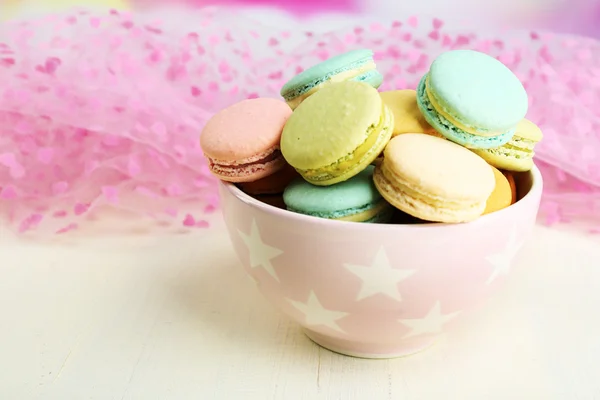 Macaroons coloridos suaves — Fotografia de Stock