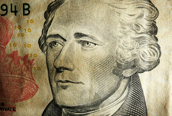 Dollar face close-up — Stock Photo, Image